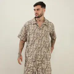 DENIMLAB - Camisa Camo Hombre