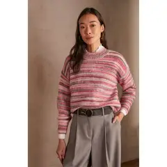 MAISON 123 - Chompa Manga Larga Mujer