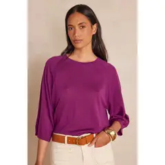 MAISON 123 - Chompa Manga Larga Mujer