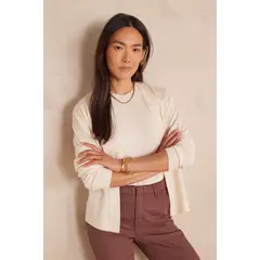 MAISON 123 - Chompa Manga Larga Mujer