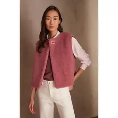 MAISON 123 - Chaleco Casual Mujer