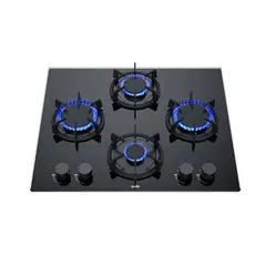 SOLE - Encimera Vid Tempgas 65cm Rubí