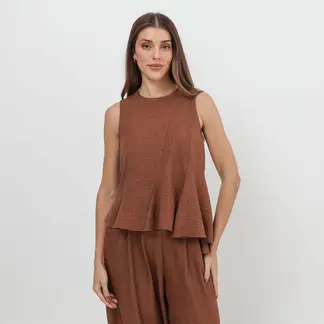 BASEMENT - Top Sin Mangas Mujer