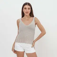 BASEMENT - Top Sin Mangas Mujer