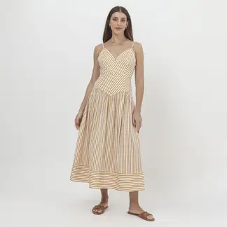 BASEMENT - Vestido Largo Mujer