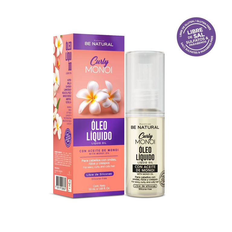 Óleo Liquido Curly Monoi 50ml