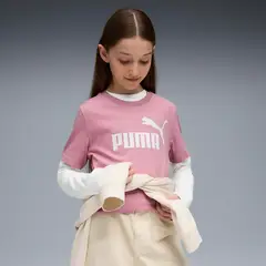 PUMA - Polo Algodón Niña Manga Corta