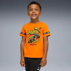 PUMA - Polo Algodón Niño Manga Corta X Hot Wheels