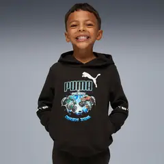 PUMA - Polera Algodón Niño X Hot Wheels