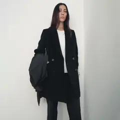 MANGO - Abrigo Largo Mujer