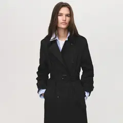 MANGO - Trench Largo Mujer