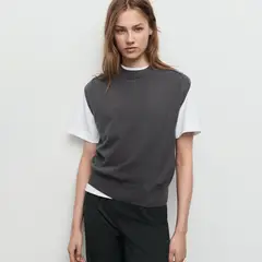 MANGO - Chaleco Mujer