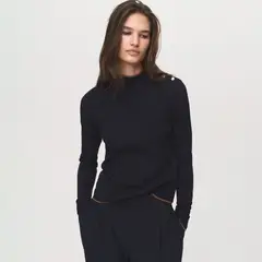 MANGO - Chompa Manga Larga Mujer