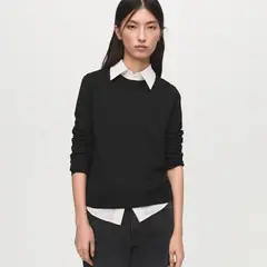 MANGO - Chompa Manga Larga Mujer