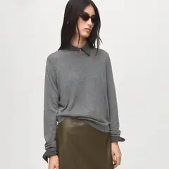 MANGO - Chompa Manga Larga Mujer