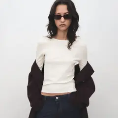 MANGO - Chompa Manga Larga Mujer