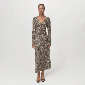 MANGO - Vestido Largo Mujer