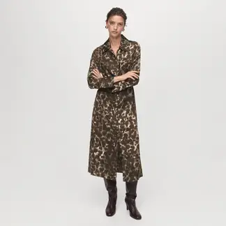 MANGO - Vestido Largo Mujer