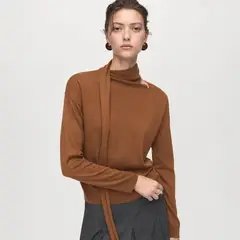 MANGO - Chompa Manga Larga Mujer