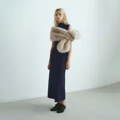 MANGO - Vestido Largo Mujer