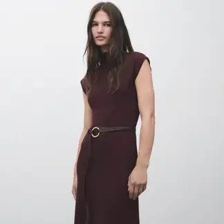 MANGO - Vestido Largo Mujer