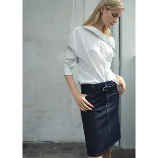 MANGO - Falda Denim Mujer