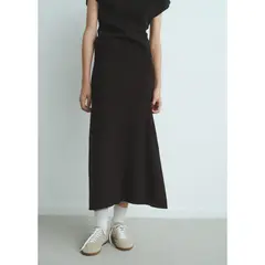 MANGO - Falda Larga Mujer