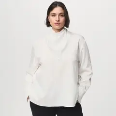 MANGO - Blusa Manga Larga Mujer