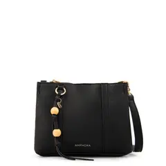 AMPHORA - Cartera Crossbody Valeria Negro