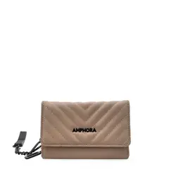 AMPHORA - Billetera Muller Beige