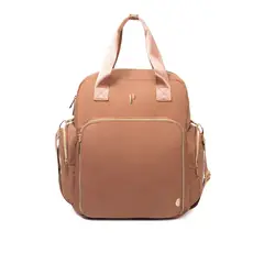 PORTA - Pañalera Gia Dark Beige