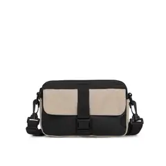 PORTA - Bolso Auggie Beige Negro