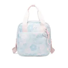 PORTA - Lonchera Keyla Stitch Blue Flowers