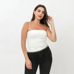 MOSSIMO - Top Asimétrico Mujer