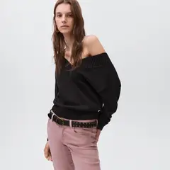 MANGO TEEN - Chompa Manga Larga Mujer