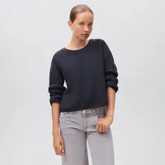 MANGO TEEN - Chompa Manga Larga Mujer