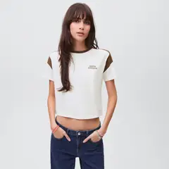 MANGO TEEN - Polo Manga Corta Mujer