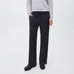 MANGO TEEN - Pantalón Straight Tiro Medio Mujer