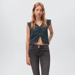 MANGO TEEN - Blusa Sin Mangas Mujer