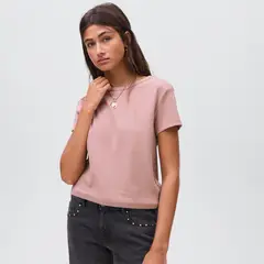 MANGO TEEN - Polo Manga Corta Mujer