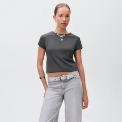 MANGO TEEN - Polo Manga Corta Mujer