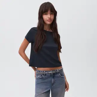 MANGO TEEN - Polo Manga Corta Mujer