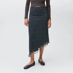 MANGO TEEN - Falda Midi Mujer