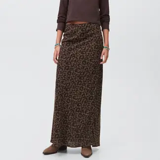 MANGO TEEN - Falda Larga Mujer