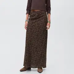 MANGO TEEN - Falda Larga Mujer