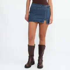 DENIMLAB - Falda Short Mujer