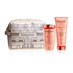 KERASTASE - Pack Discipline: Shampoo 250ml + Acondicionador 200ml Para Control Del Frizz