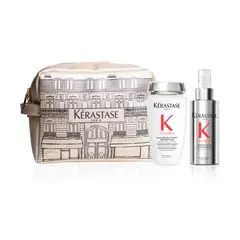 KERASTASE - Pack Premiere: Shampoo 250ml + Serum 90ml Para Cabello Dañado