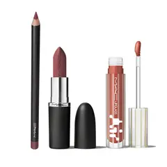 MAC - Lip Combo Completo En Tonos Marrones