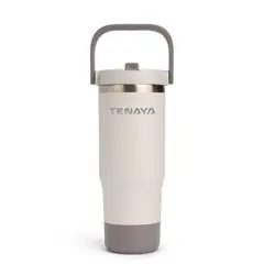 TENAYA - Botella Acero 960 Asa Smoke